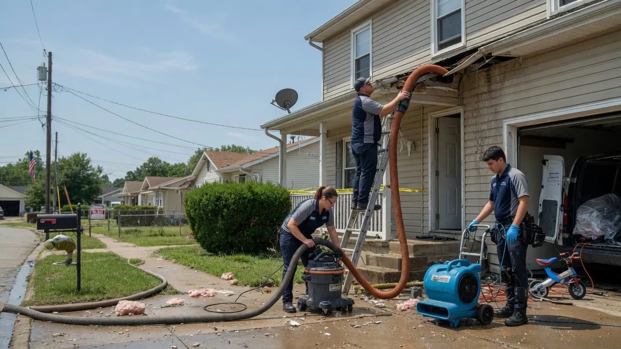 Water Damage Restoration in Webbers Falls, OK near me